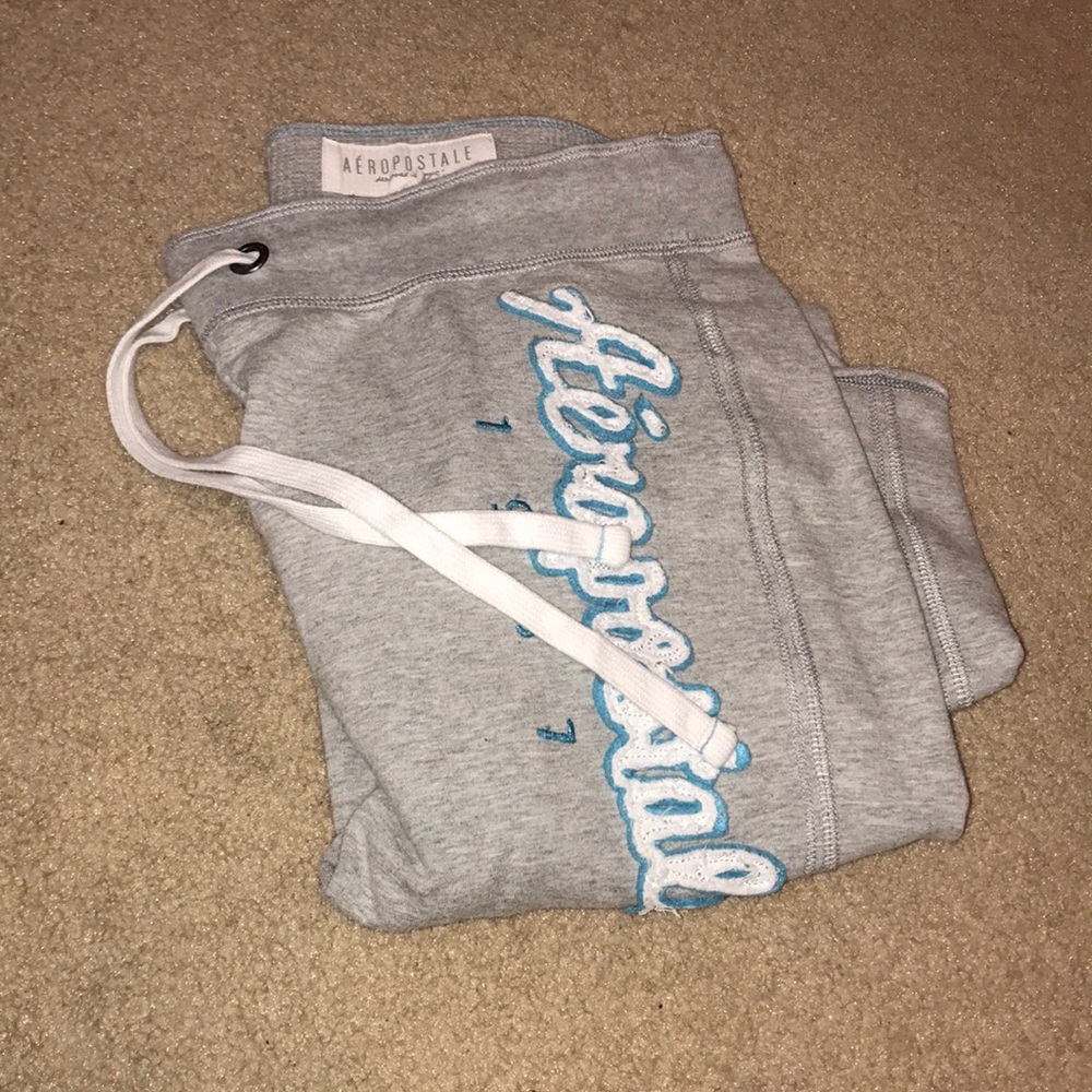 aeropostle sweat pants medium